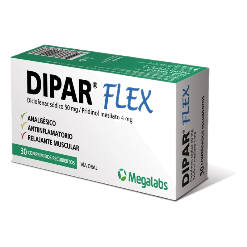 Dipar Flex X 30 Comprimidos