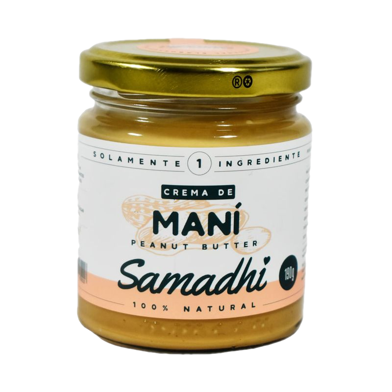 Crema De Maní Samadhi 190 G
