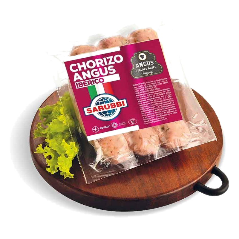 Chorizos Angus Ibérico Sarubbi Envasado Al Vacío 3 Unidades