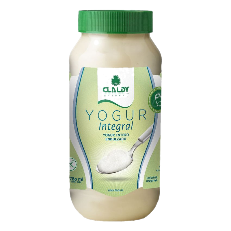 Yogur Sabor Integral Claldy 780 Ml