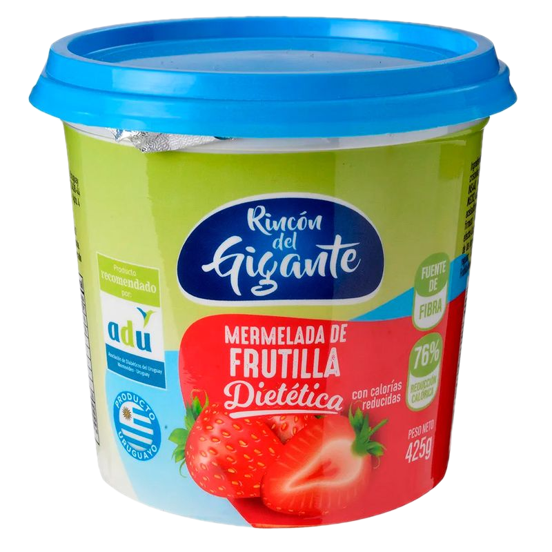 Mermelada De Frutilla Dietética Rincon Del Gigante 425 G