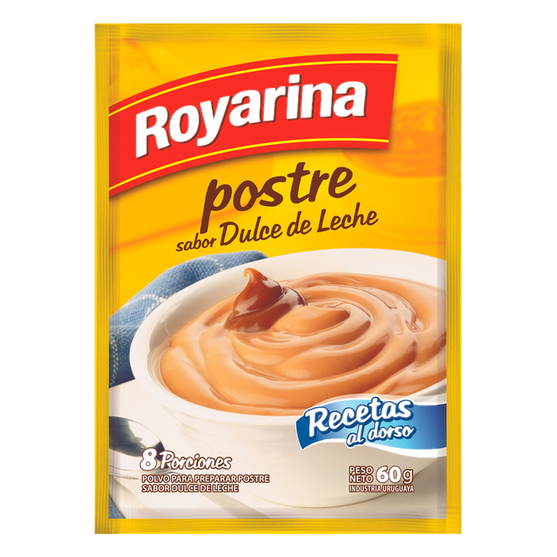 Postre Royarina De Dulce De Leche 60 G
