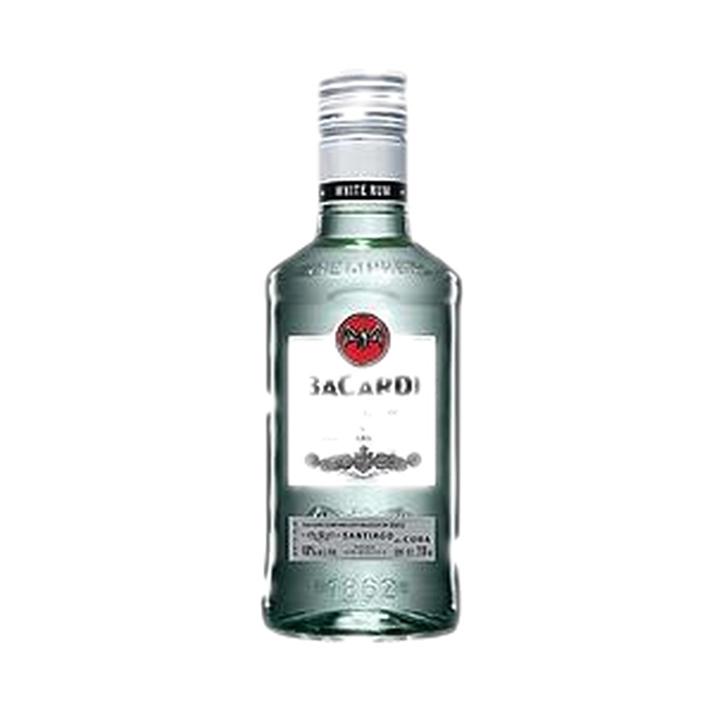 Ron Bacardi Carta Blanca Petaca 200 Ml