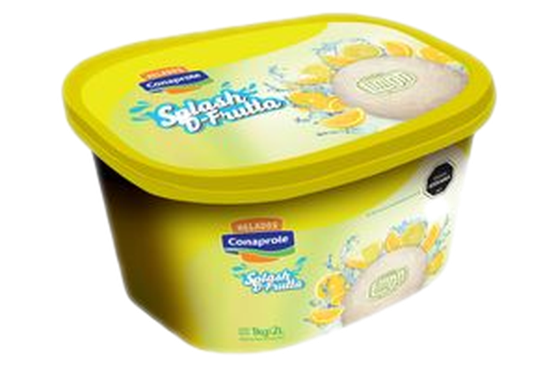 Helado Splash De Frescura Sabor Limón Conaprole 2 L