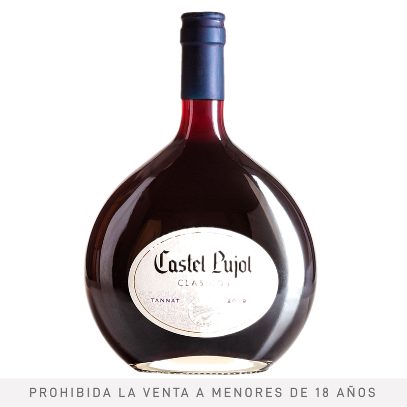 Vino Tannat Clásico Castel Pujol 750 Ml
