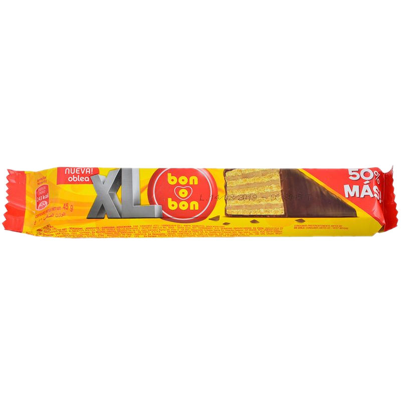 Oblea Chocolate Bon O Bon Leche Xl 45 G