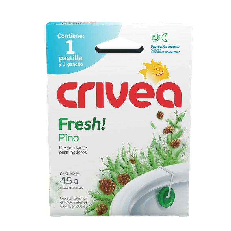 Desodorante De Inodoro Crivea Fresh Pino