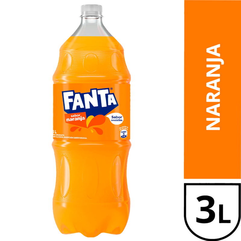 Refresco Fanta Naranja 3 L