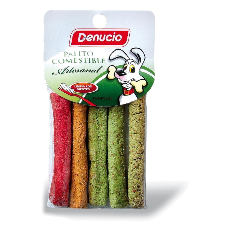 Palitos Para Perros Comestibles Denucio 100 G