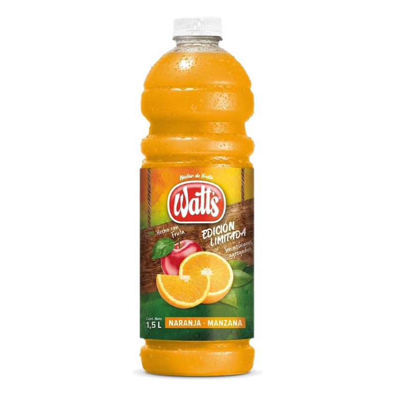 Jugo Watts Naranja Y Manzana 1.5 L