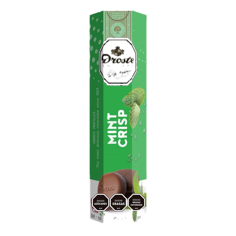 Pastilla Droste Chocolate Y Menta 85 G