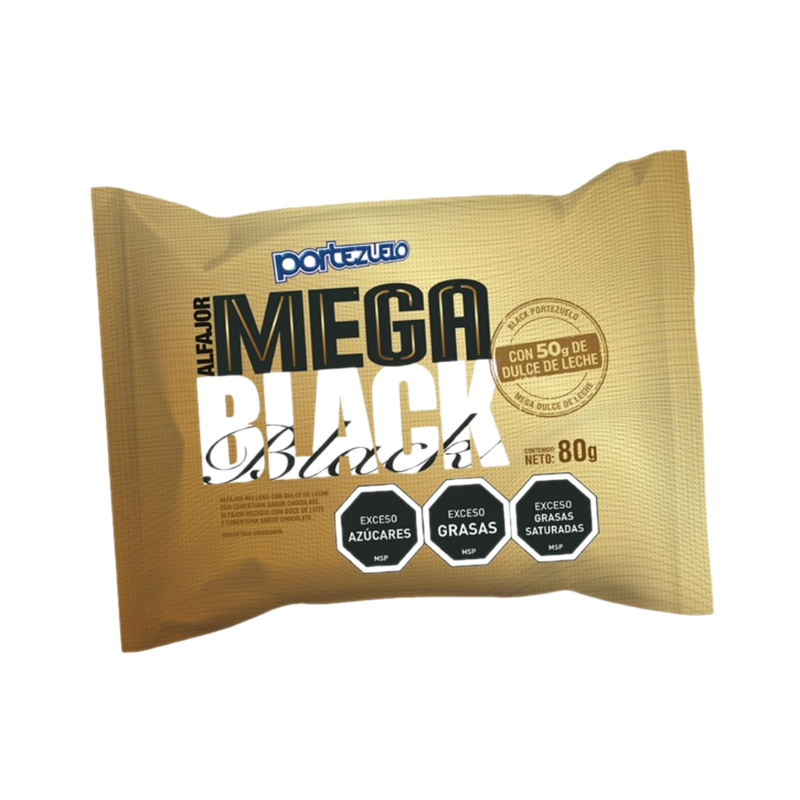 Alfajor Black Mega D.leche 55 G