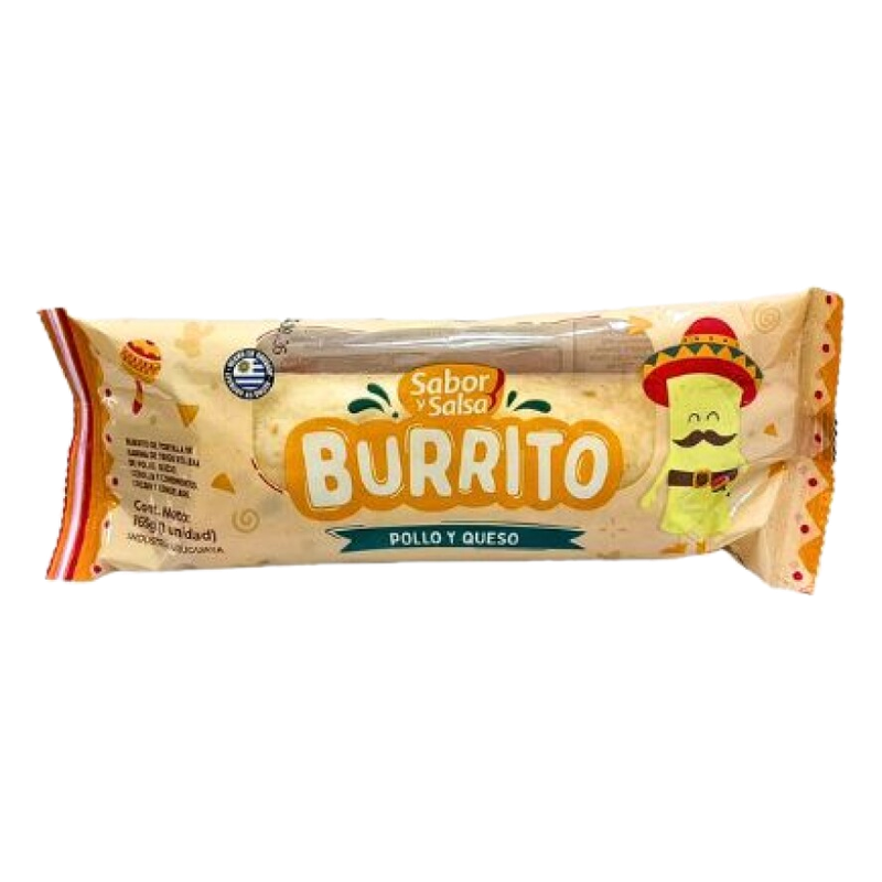 Burrito Sabor Y Salsa Pollo Y Queso 165 G