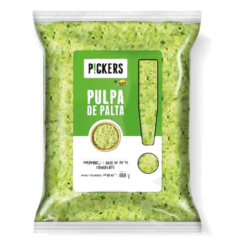 Pulpa De Palta Congelada Pickers 450 G
