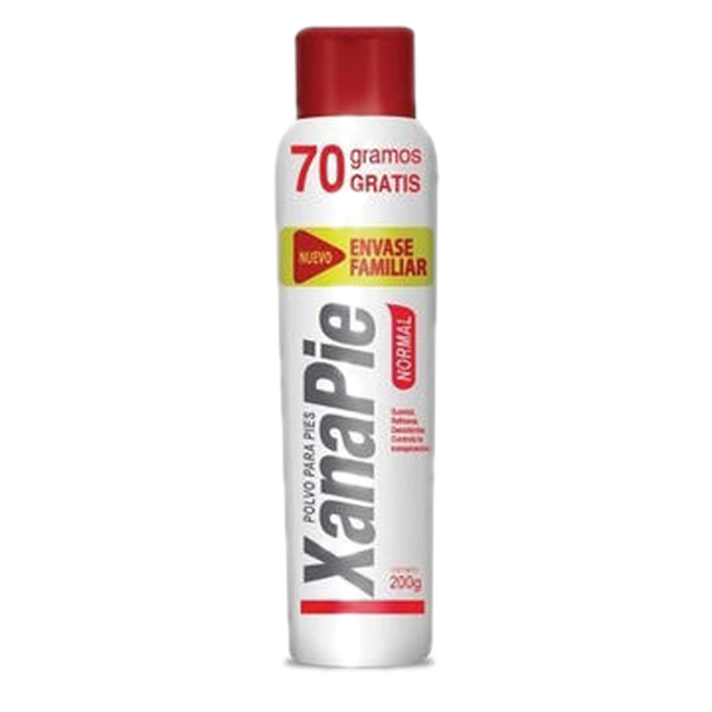 Xanapie Rojo Normal 200 G Talco + 70 G