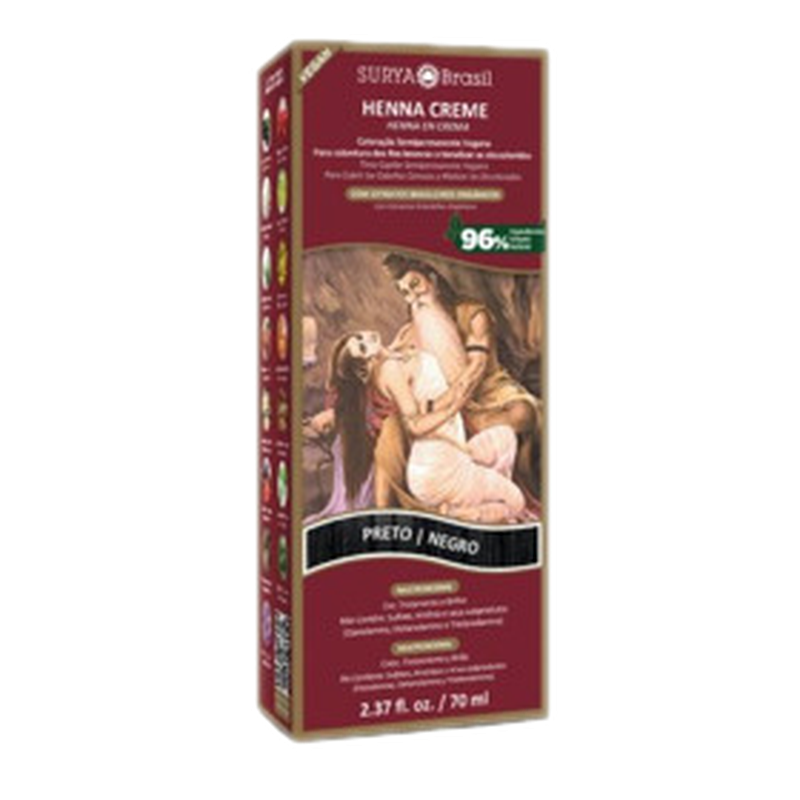 Surya Henna Crema Negro [70 Ml]