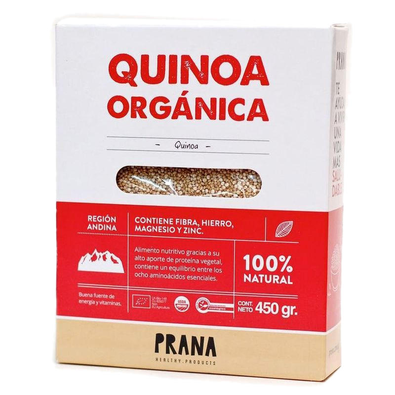 Quinoa Orgánica Prana 450 G