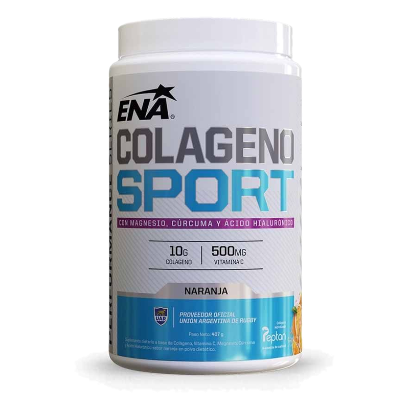 Ena Colágeno Sport Suplemento Sabor Naranja 407 G