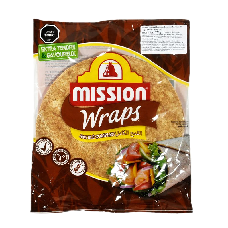 Tortilla Mission Integral 25 Cm 370 G