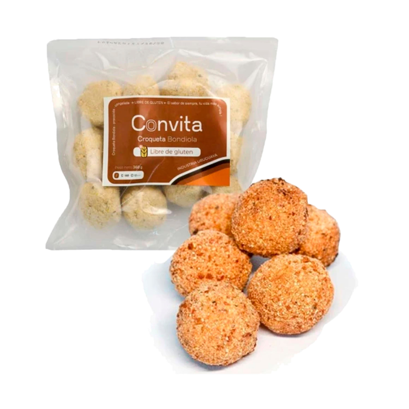 Croquetas Convita Bondiola 360 G Sin Gluten