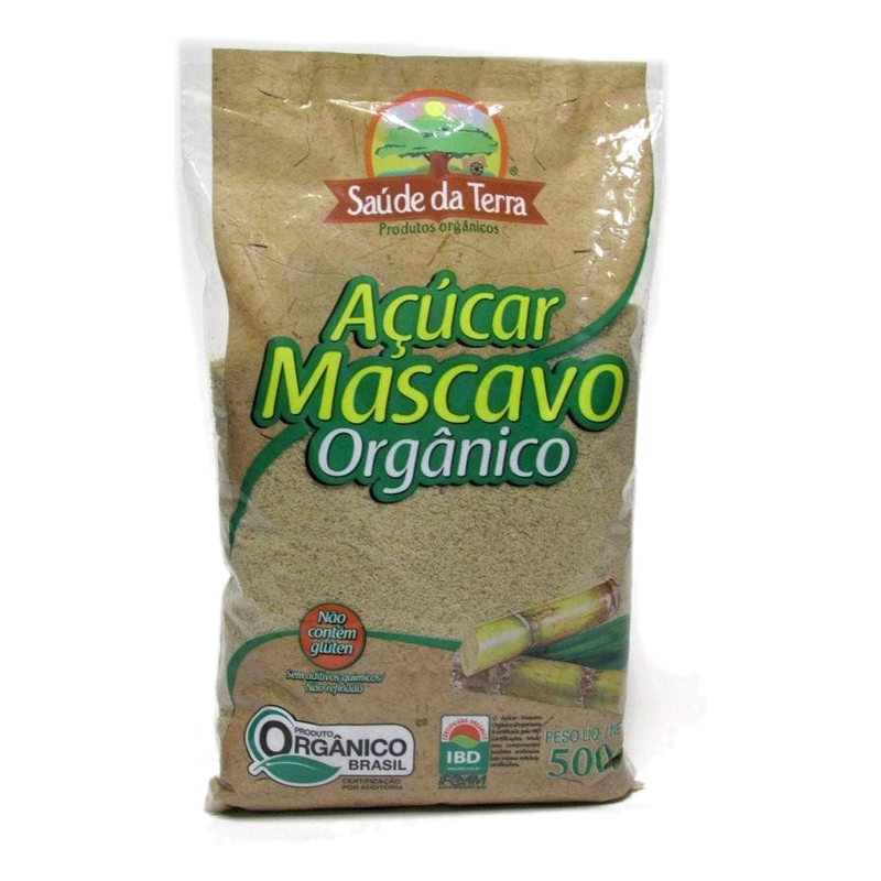 Azúcar Mascabo Saude Da Terra Orgánico 500 G