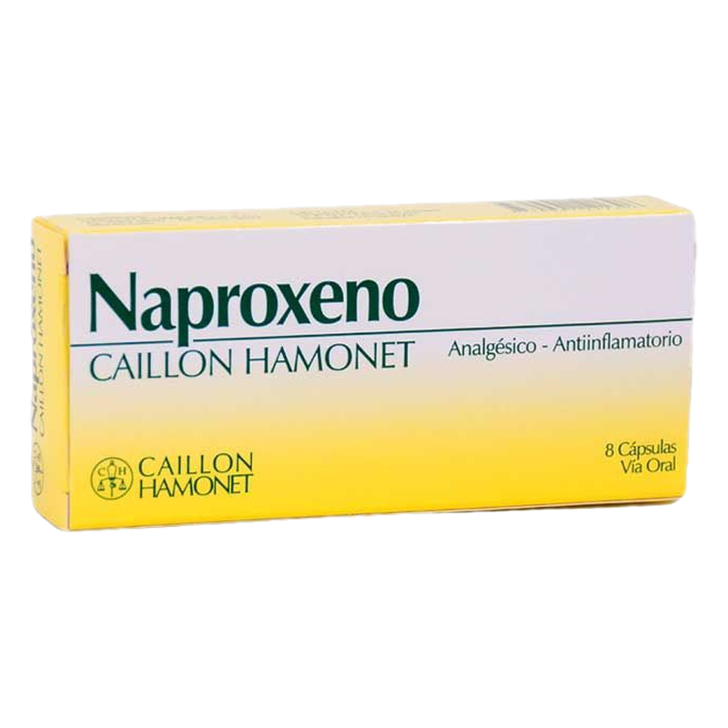 Naproxeno C.h. X 8 Cápsulas