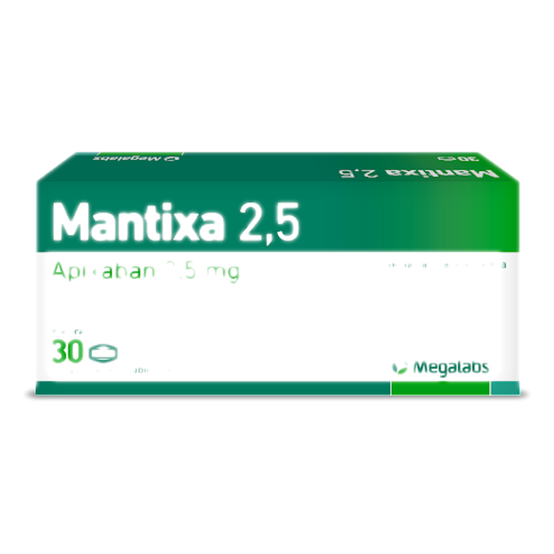 Mantixa 2.5 Mg X 30 Comprimidos