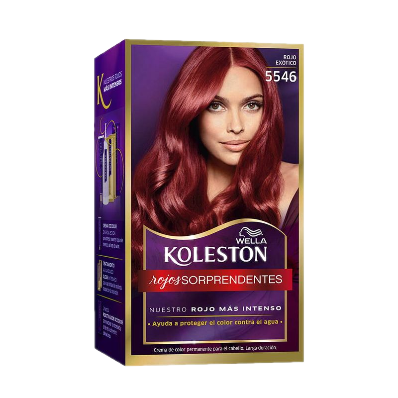 Coloracion Koleston Kit Rojo Exotico 5546