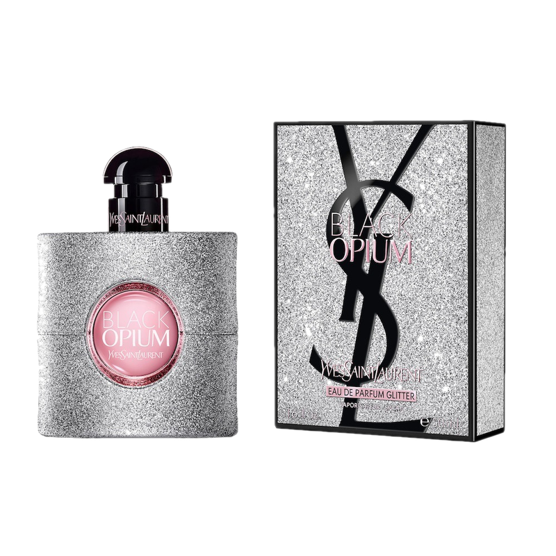 Perfume Yves Saint Laurent Black Opium Glitter Femme Edp 50 Ml