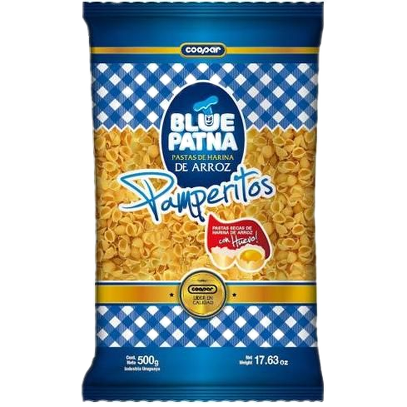 Pasta De Harina De Arroz Blue Patna Pamperitos 500 G