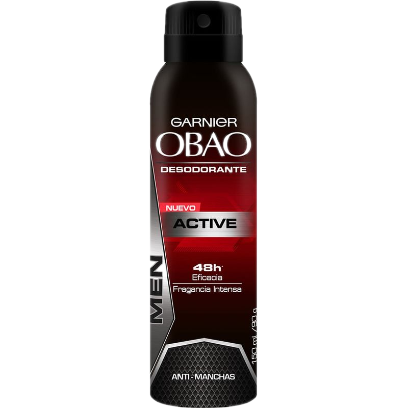 Desodorante Obao Active Men Aerosol 150 Ml