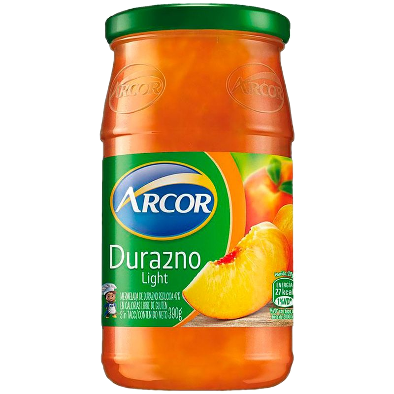 Mermelada Durazno Light Arcor 390 G