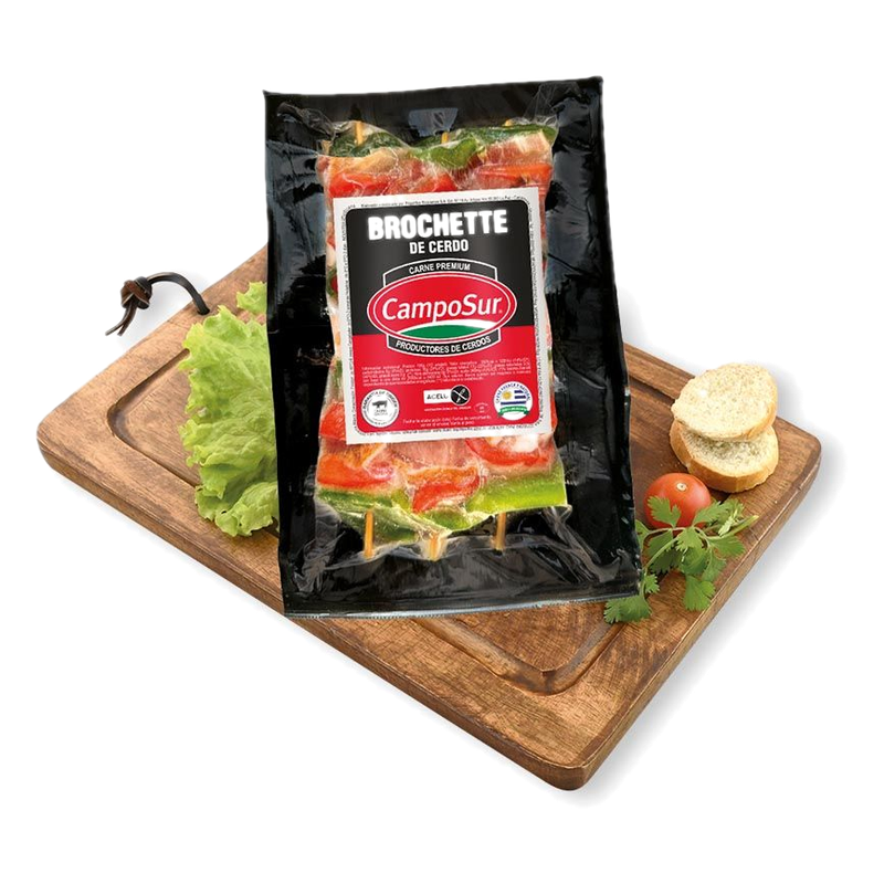 Brochettes De Cerdo Congelado Camposur Kg