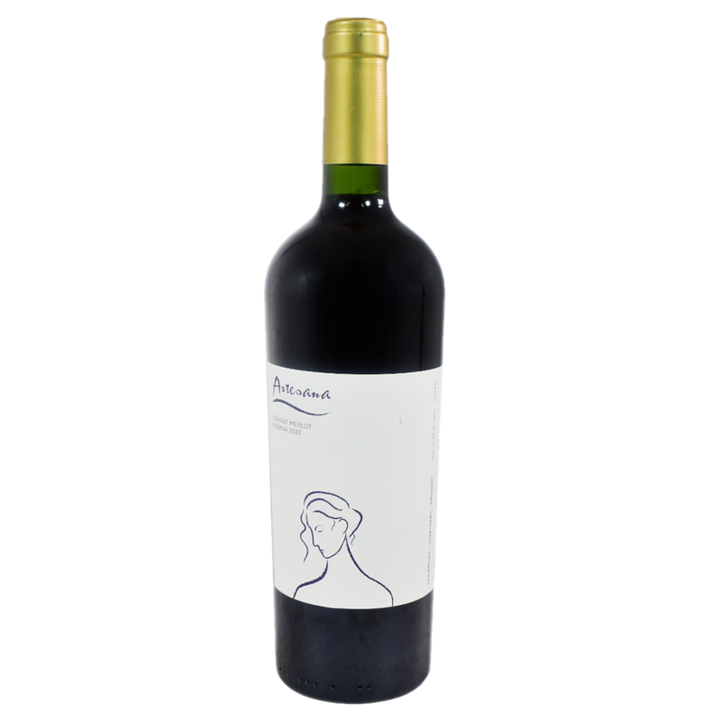 Vino Tinto Tannat Merlot Reserva Artesana 750 Ml