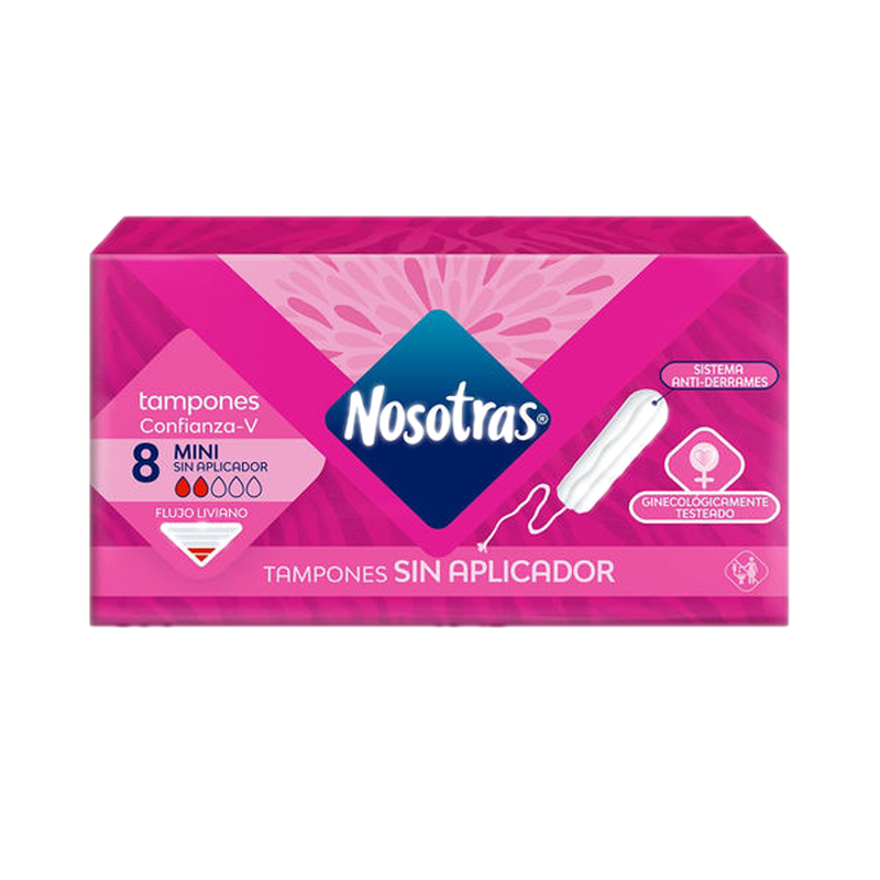 Nosotras Tampones Mini 8 Unidades 42424