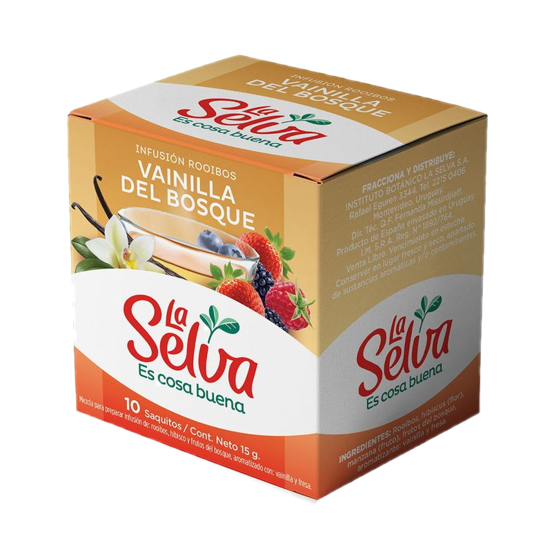 Té La Selva Vainilla Del Bosque 10 Sobres