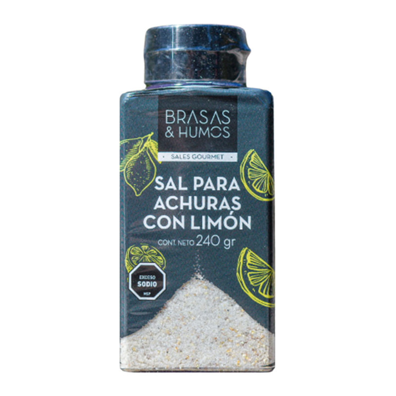 Sal Gourmet Brasas Y Humos Para Achuras Con Limón 240 G