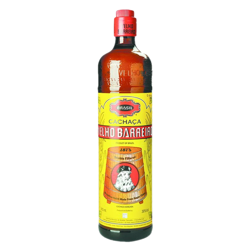 Cachaca Velho Barreiro 910 Ml