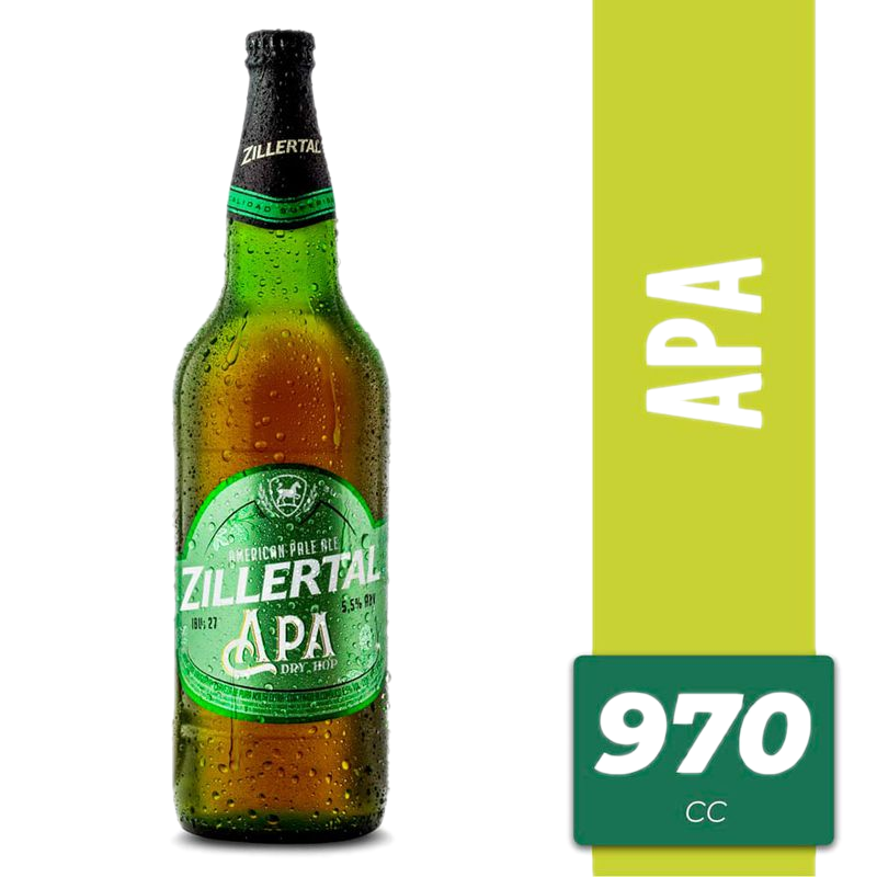 Cerveza Zillertal Apa 970 Ml