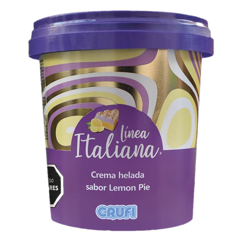 Helado Lemon Pie Linea Italiana Crufi 500 Ml