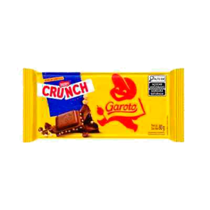 Chocolate Garoto Crunch 80 G