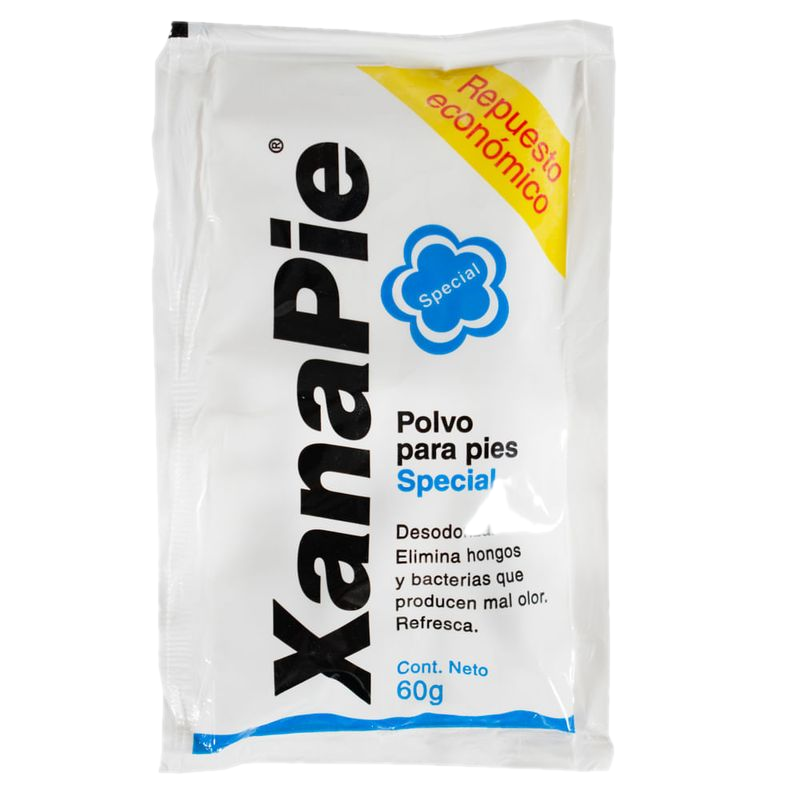 Polvo Para Pies Special Xanapie Repuesto 60 G