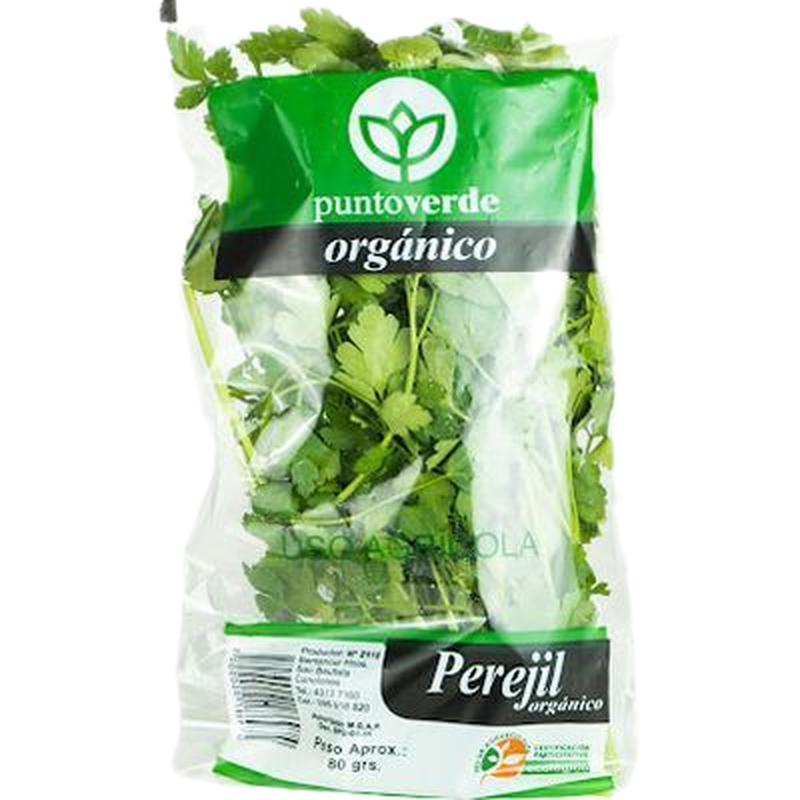 Perejil Orgánico Punto Verde 80 G