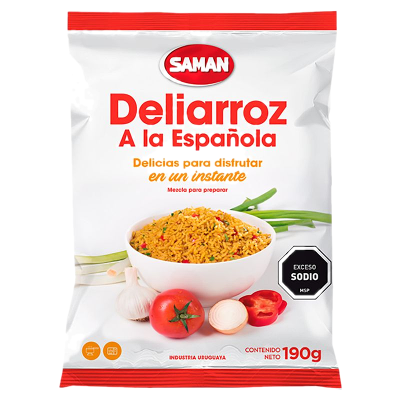 Arroz Deliarroz A La Española Samán 190 G