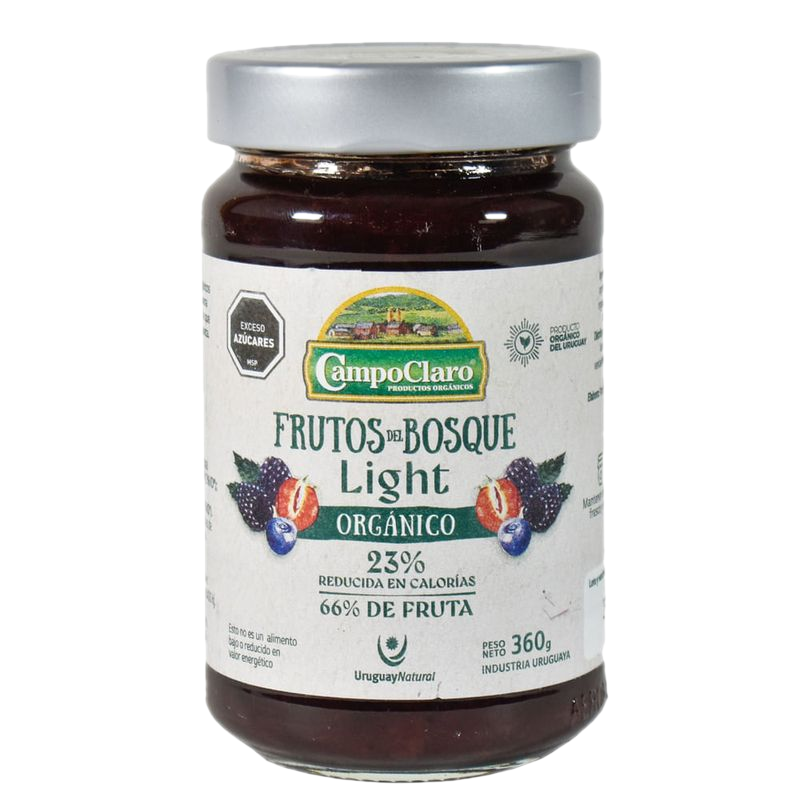 Mermelada Frutos Del Bosque Light Campoclaro 360 G