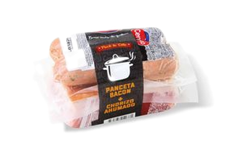 Pack Olla 2 Chorizos Ahumados Centenario + 1 Trozo De Panceta