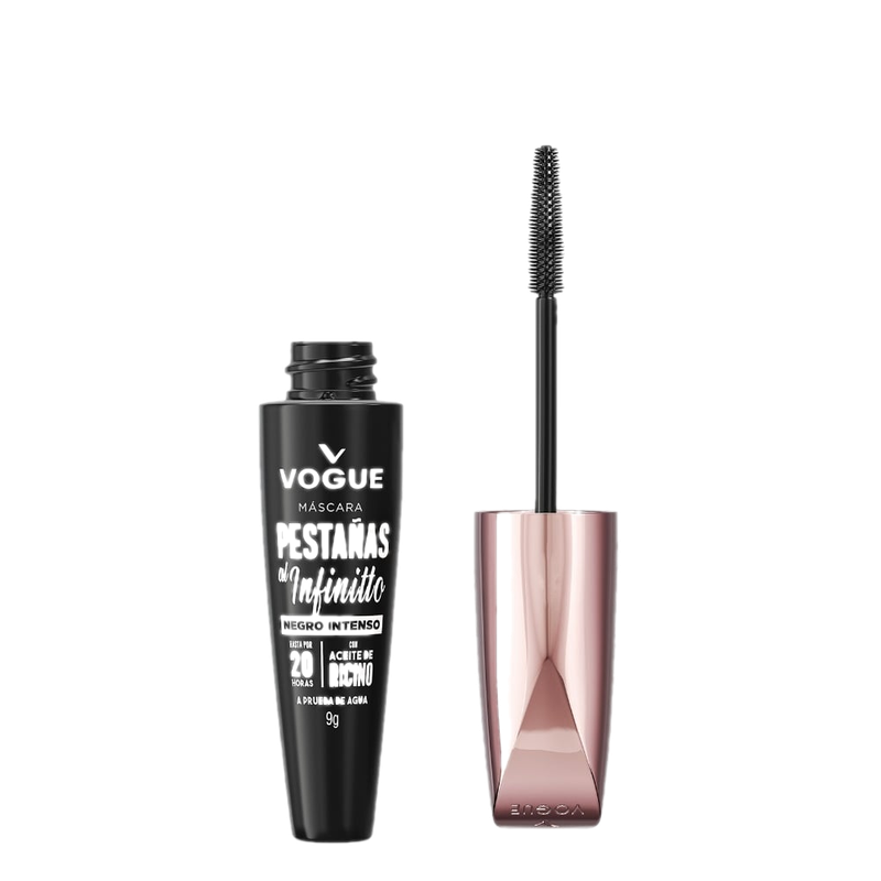 Máscara De Pestañas Vogue Infinitto Intenso Waterproof 9 G