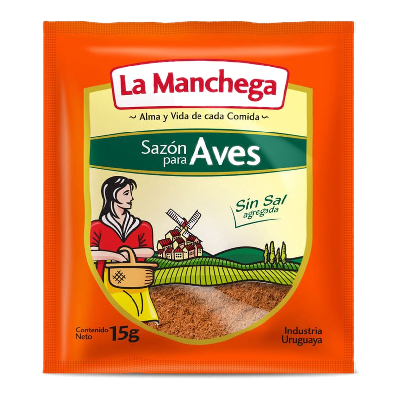 Sazón Para Aves La Manchega Sobre 15 G