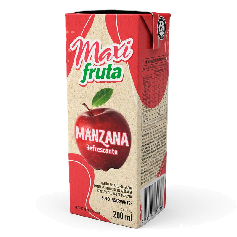 Jugo Manzana Maxifruta 200 Ml