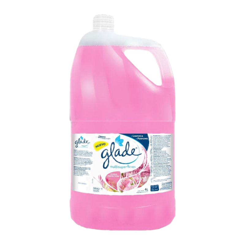 Limpiador Líquido Multisuperficies Glade Floral Perfection Bidón 4 L